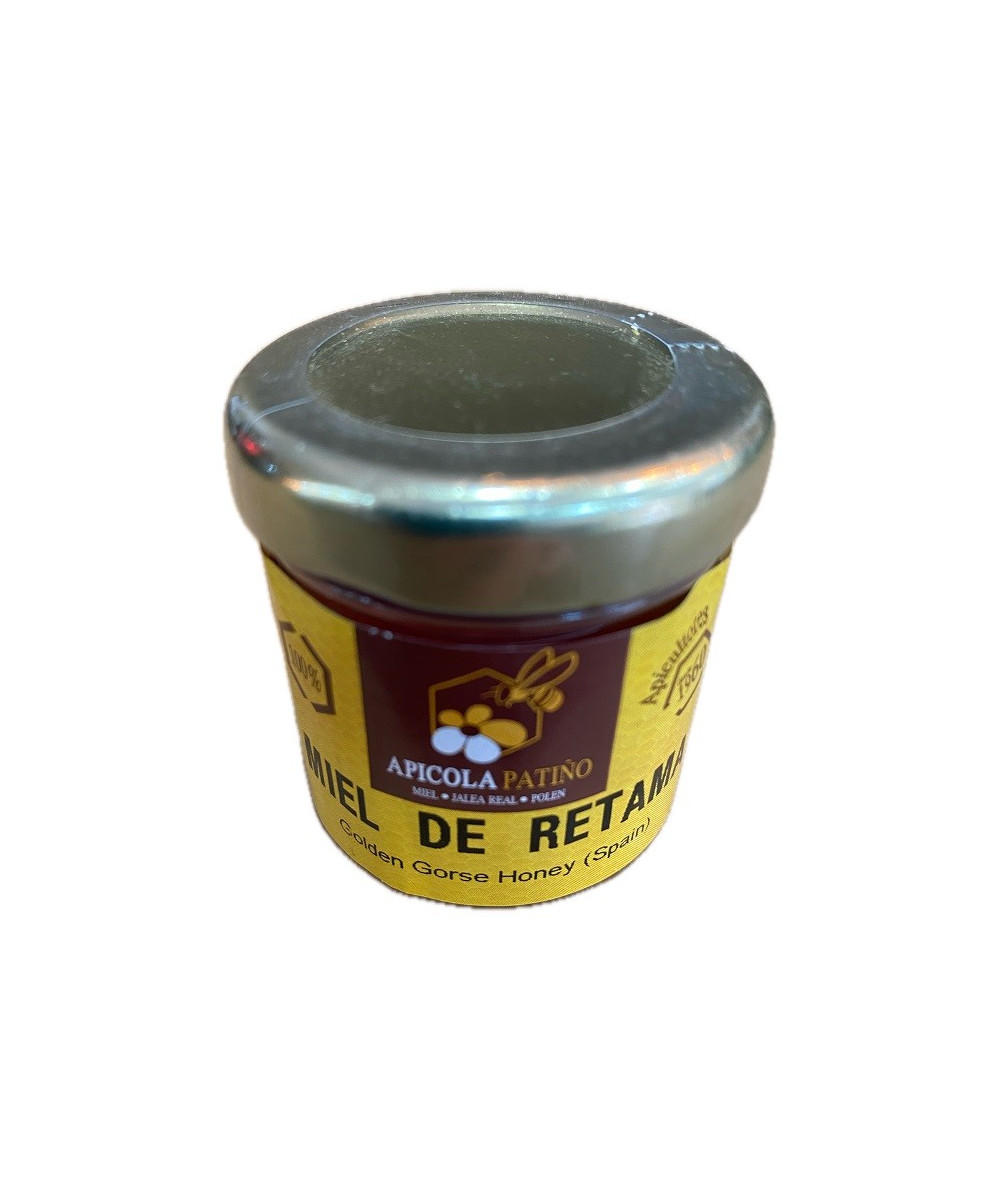 MIEL DE RETAMA APÍCOLA PATIÑO 60 G – TARRO ARTESANAL DE CONIL (CÁDIZ)