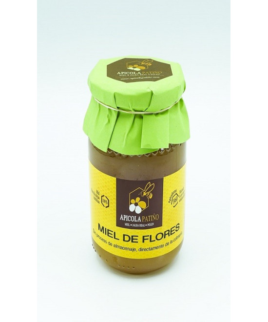BIO MIEL DE MIL FLORES TARRO 300 gr. APICOLA PATIÑO CONIL CÁDIZ