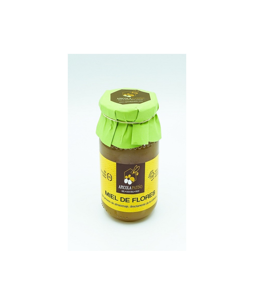 BIO MIEL DE MIL FLORES TARRO 300 gr. APICOLA PATIÑO CONIL CÁDIZ