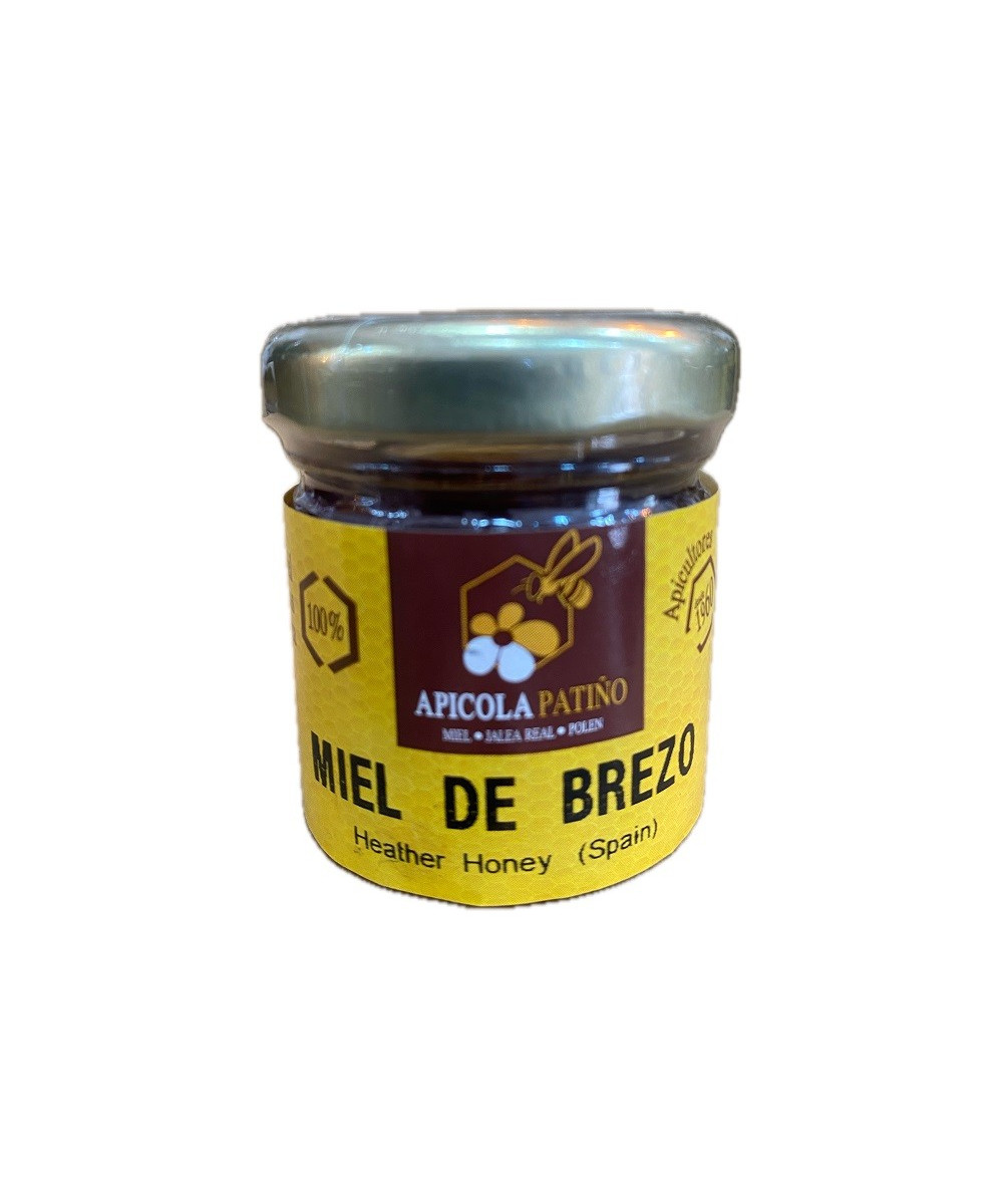 MIEL DE BREZO APÍCOLA PATIÑO 60 G – TARRO ARTESANAL DE CONIL (CÁDIZ)