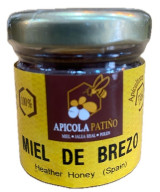 MIEL DE BREZO APÍCOLA PATIÑO 60 G – TARRO ARTESANAL DE CONIL (CÁDIZ)