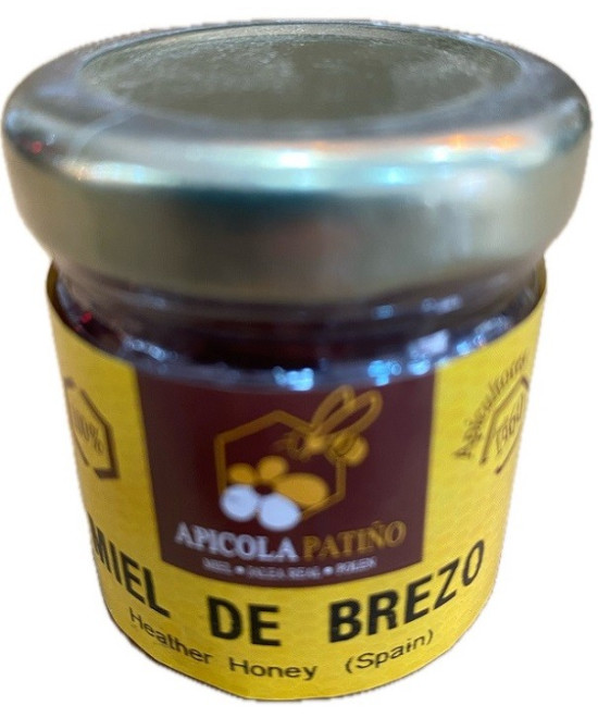 MIEL DE BREZO APÍCOLA PATIÑO 60 G – TARRO ARTESANAL DE CONIL (CÁDIZ)