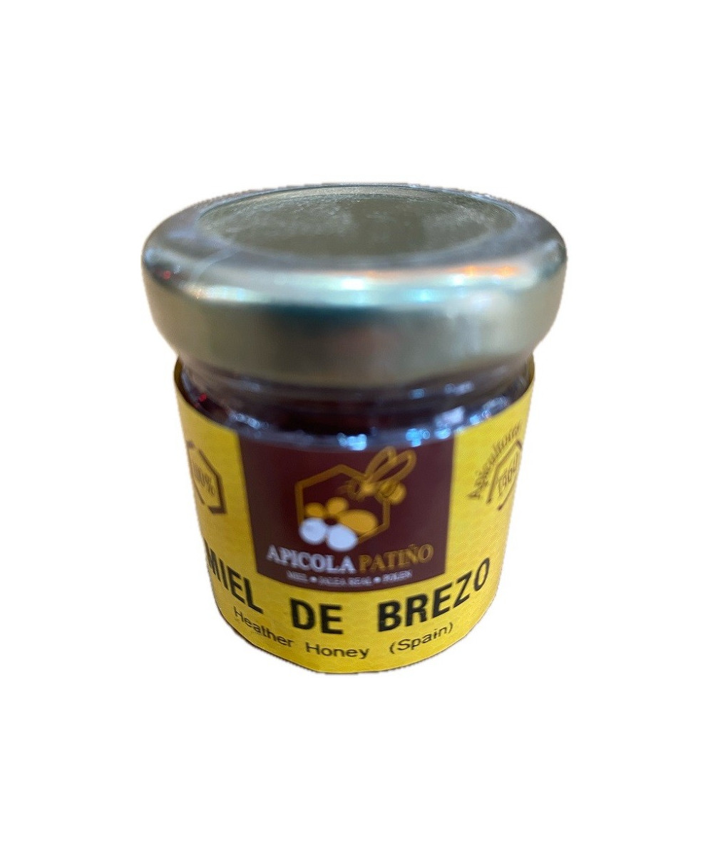 MIEL DE BREZO APÍCOLA PATIÑO 60 G – TARRO ARTESANAL DE CONIL (CÁDIZ)