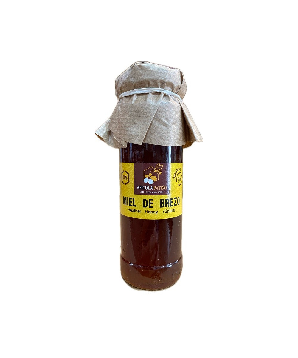 MIEL DE BREZO GOURMET APÍCOLA PATIÑO 150 G – ARTESANAL DE CONIL (CÁDIZ)
