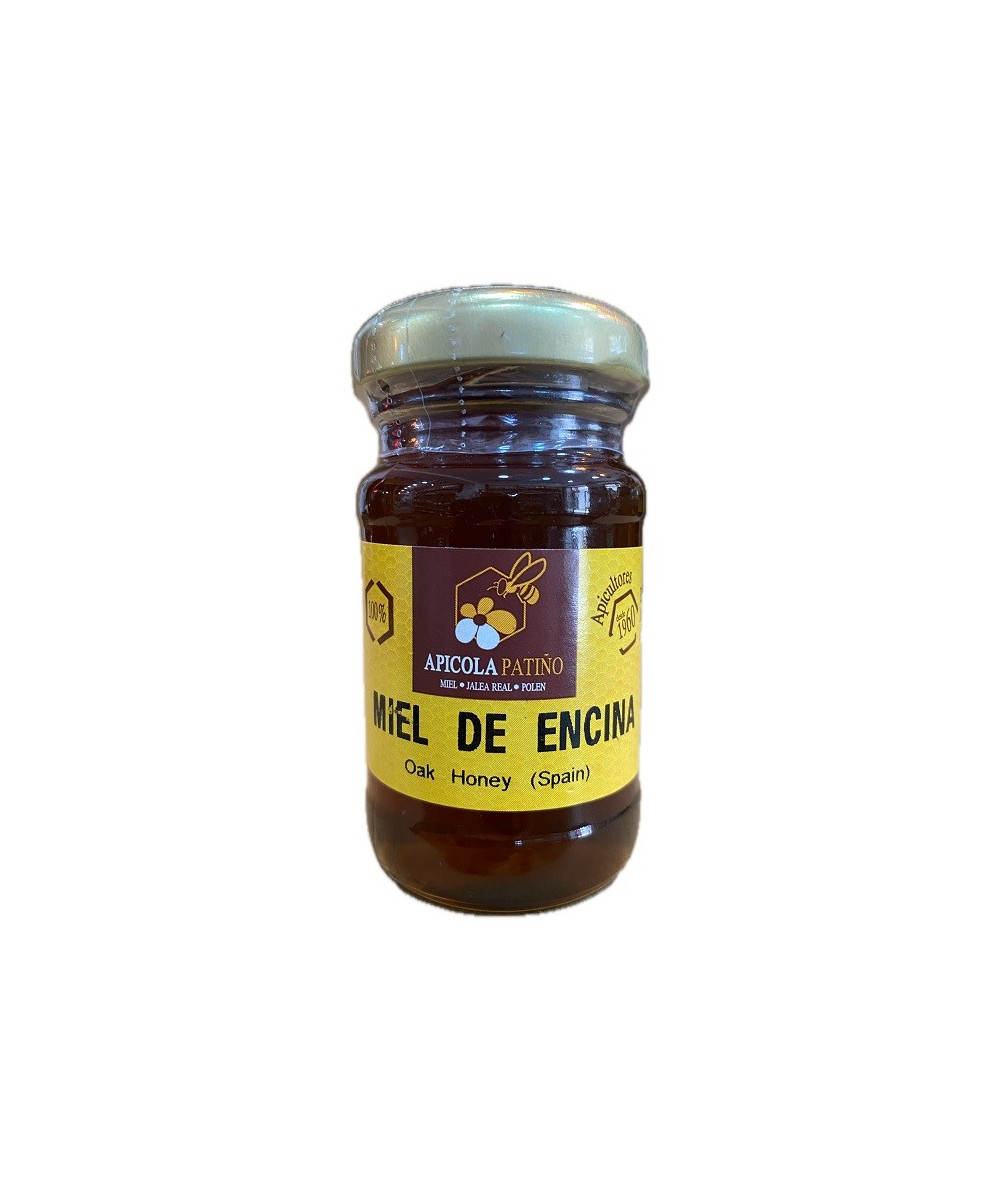 MIEL DE ENCINA APÍCOLA PATIÑO 80 G – TARRO ARTESANAL DE CONIL DE LA FRONTERA (CÁDIZ)
