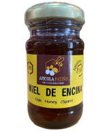 MIEL DE ENCINA APÍCOLA PATIÑO 80 G – TARRO ARTESANAL DE CONIL DE LA FRONTERA (CÁDIZ)