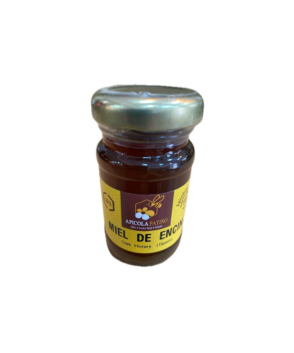 MIEL DE ENCINA APÍCOLA PATIÑO 80 G – TARRO ARTESANAL DE CONIL DE LA FRONTERA (CÁDIZ)