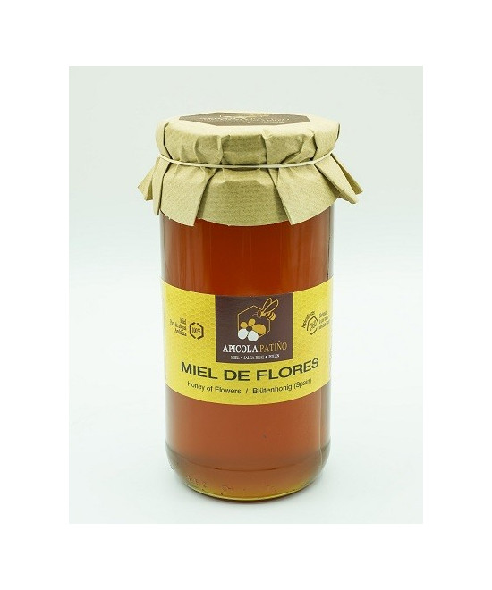 MIEL DE FLORES 1 KILO APICOLA PATIÑO