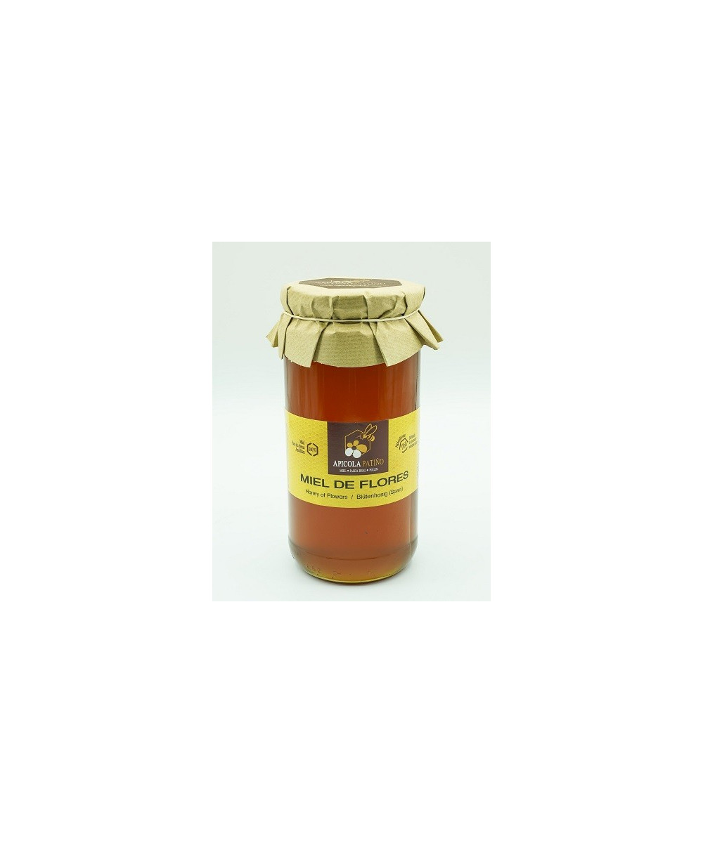 MIEL DE FLORES 1 KILO APICOLA PATIÑO