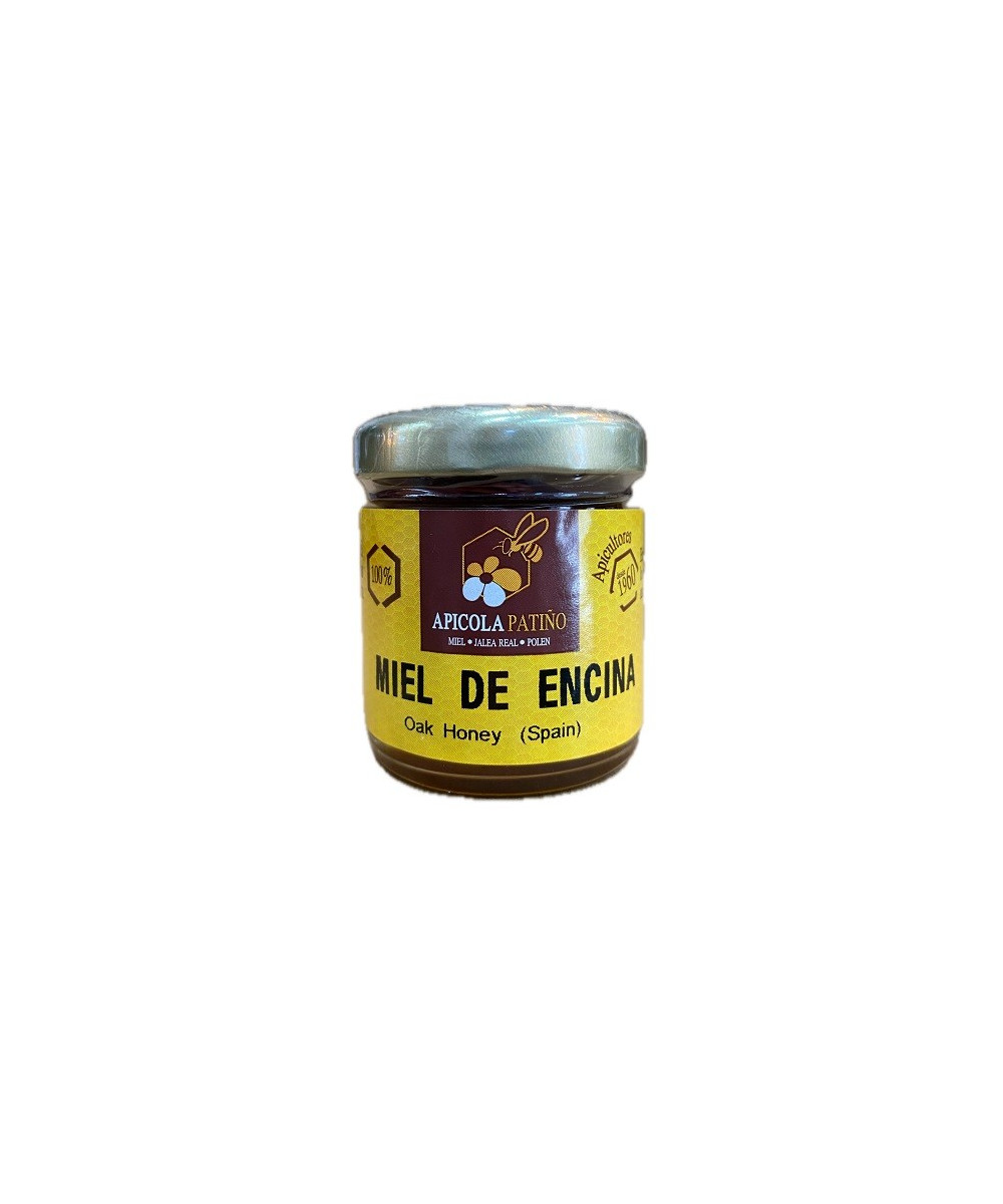 MIEL DE ENCINA APÍCOLA PATIÑO 60 G – TARRO ARTESANAL DE CONIL DE LA FRONTERA (CÁDIZ)