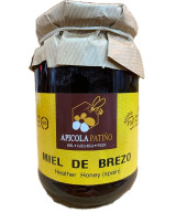 MIEL DE BREZO APÍCOLA PATIÑO 500 G – TARRO ARTESANAL GRAN FORMATO DE CONIL (CÁDIZ)