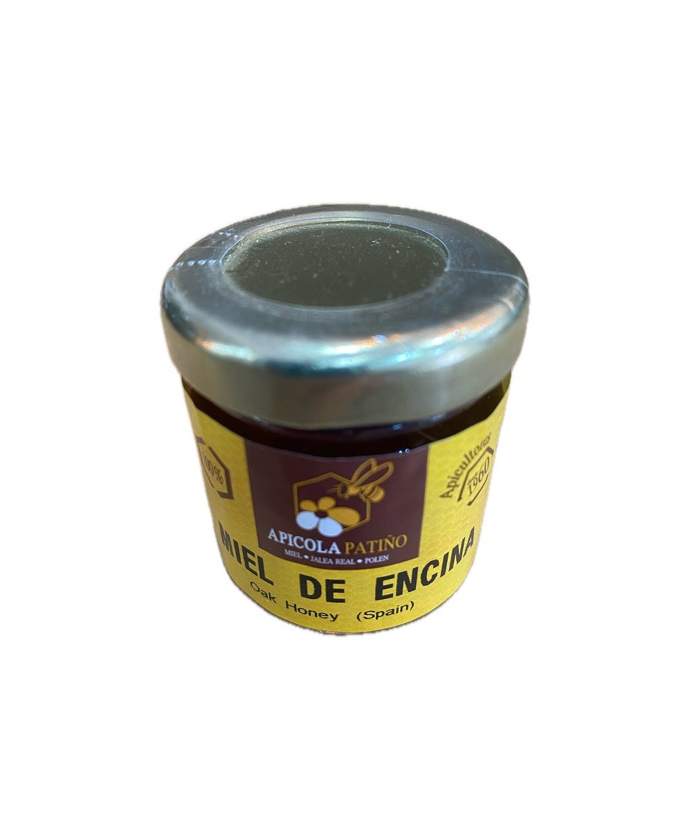 MIEL DE ENCINA APÍCOLA PATIÑO 60 G – TARRO ARTESANAL DE CONIL DE LA FRONTERA (CÁDIZ)