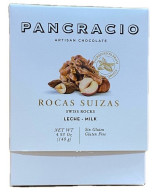 CHOCOLATE ARTESANO ROCAS SUIZAS LECHE 140g PANCRACIO