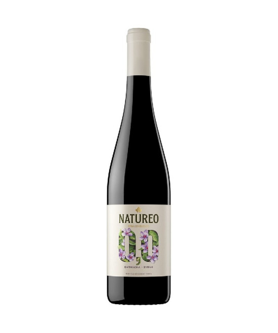 NATUREO TINTO 75CL VINO SIN ALCOHOL GARNACHA Y SYRAH