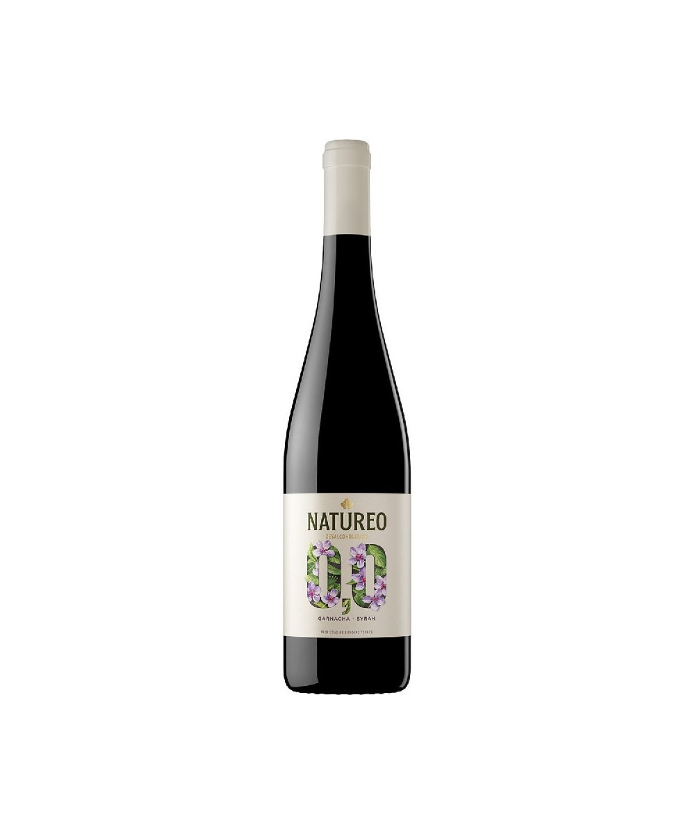 NATUREO TINTO 75CL VINO SIN ALCOHOL GARNACHA Y SYRAH