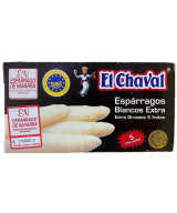 ESPÁRRAGOS BLANCOS EXTRA GRUESOS 5 FRUTOS 390G CONSERVAS EL CHAVAL NAV