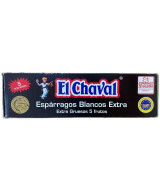ESPÁRRAGOS BLANCOS EXTRA GRUESOS 5 FRUTOS 390G CONSERVAS EL CHAVAL NAV