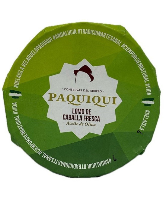 LOMO DE CABALLA FRESCA EN ACEITE DE OLIVA 255gr CONSERVAS DEL ABUELO P