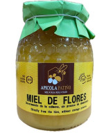 MIEL DE COLMENA APÍCOLA PATIÑO 1 KG – MIEL CRUDA ARTESANAL EN TARRO DE CRISTAL