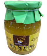 MIEL DE COLMENA APÍCOLA PATIÑO 1 KG – MIEL CRUDA ARTESANAL EN TARRO DE CRISTAL