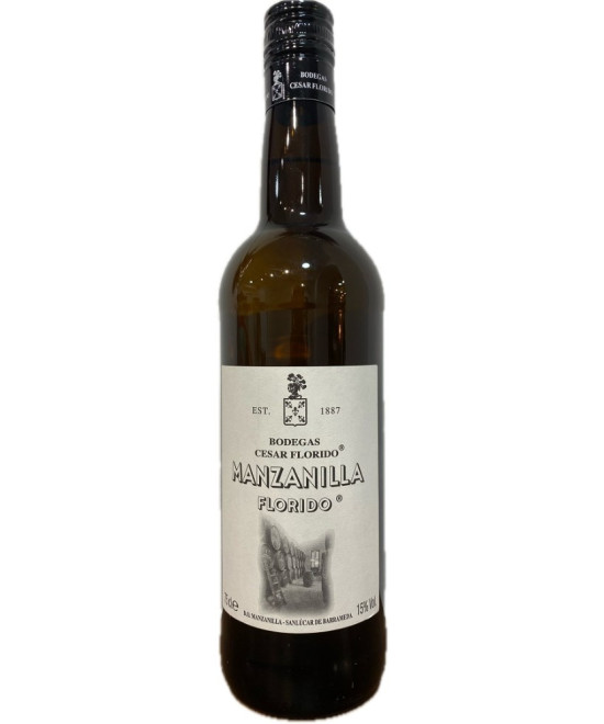 MANZANILLA CESAR FLORIDO 75 CL – VINO FINO Y SALINO DE CHIPIONA