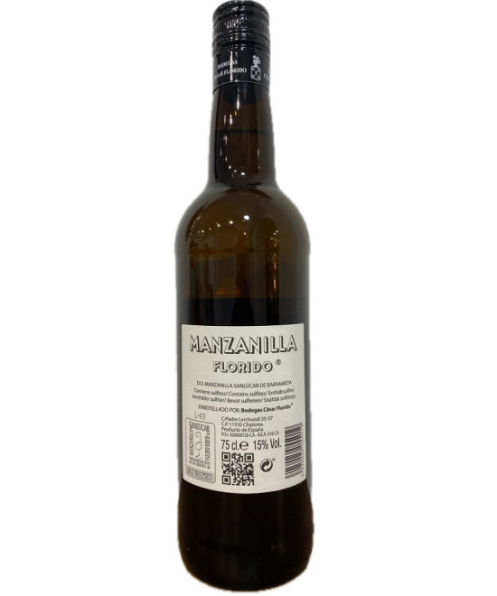 MANZANILLA CESAR FLORIDO 75 CL – VINO FINO Y SALINO DE CHIPIONA