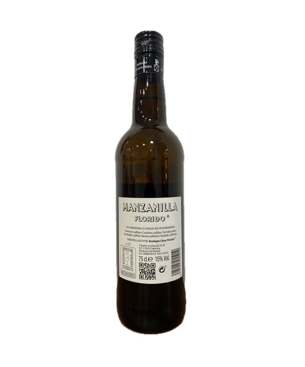 MANZANILLA CESAR FLORIDO 75 CL – VINO FINO Y SALINO DE CHIPIONA