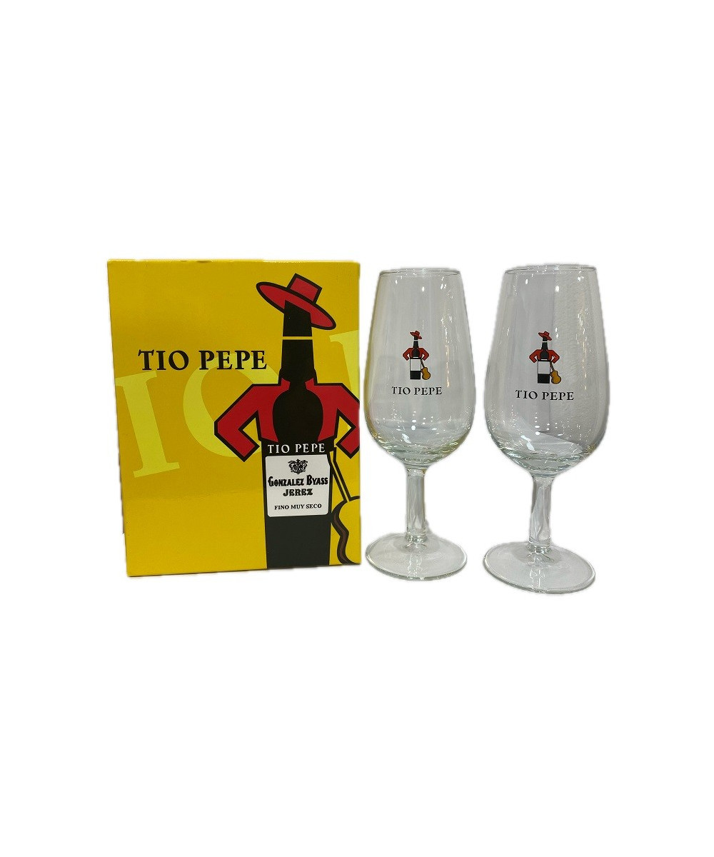 SET DE 2 CATAVINOS TÍO PEPE SERIGRAFIADOS A COLOR – AIRES DE CÁDIZ