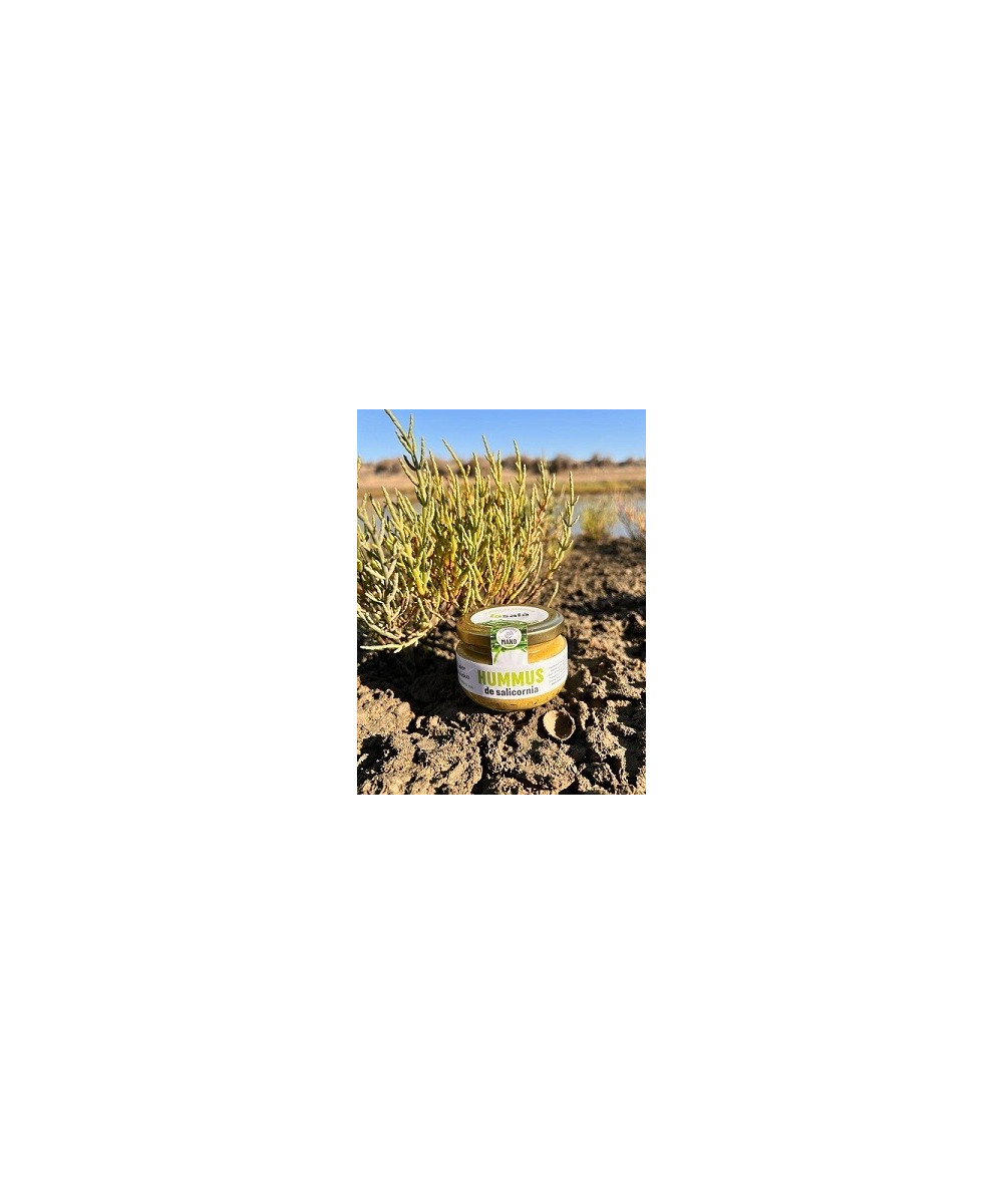 HUMMUS DE SALICORNIA LA SALÁ GOURMET TARRO 120G – SABOR ÚNICO DE CÁDIZ