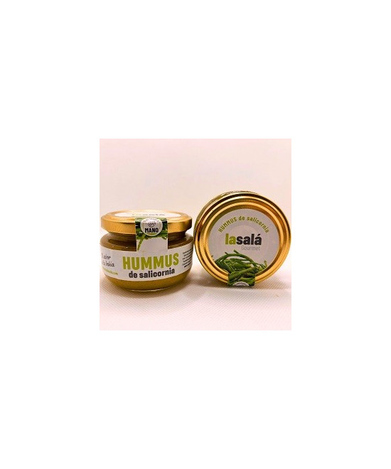 HUMMUS DE SALICORNIA LA SALÁ GOURMET TARRO 120G – SABOR ÚNICO DE CÁDIZ