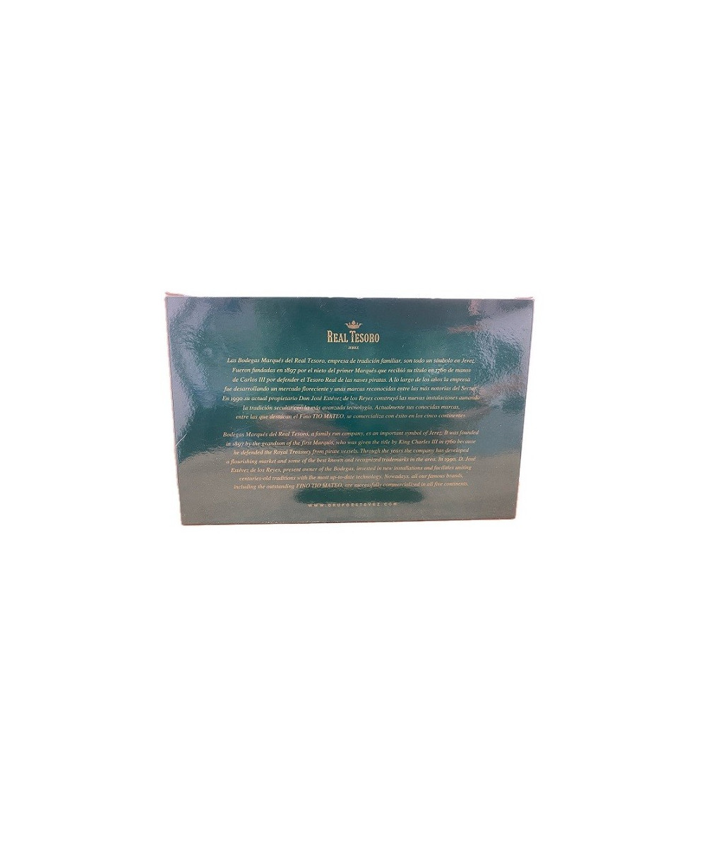 CATA VINO DE JEREZ BOTELLAS 100 ml. REAL TESORO BODEGAS JOSÉ ESTÉVEZ