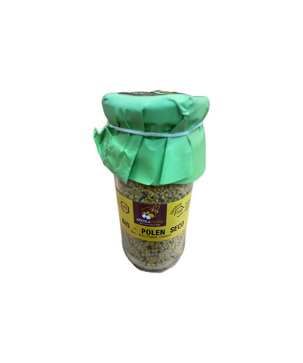 POLEN SECO BIO APÍCOLA PATIÑO 130 G – POLEN ARTESANAL ECOLÓGICO DE CONIL DE LA FRONTERA
