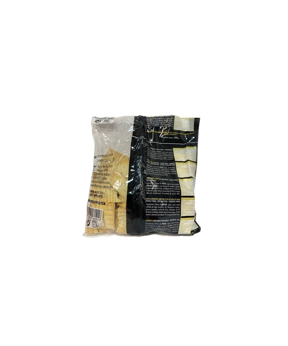 REGAÑÁS ARTESANALES SIDONIA 200 G – PAN TRADICIONAL DE MEDINA SIDONIA (CÁDIZ)