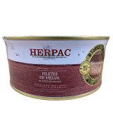 FILETES DE MELVA EN ACEITE DE GIRASOL LATA 1015g. HERPAC BARBATE