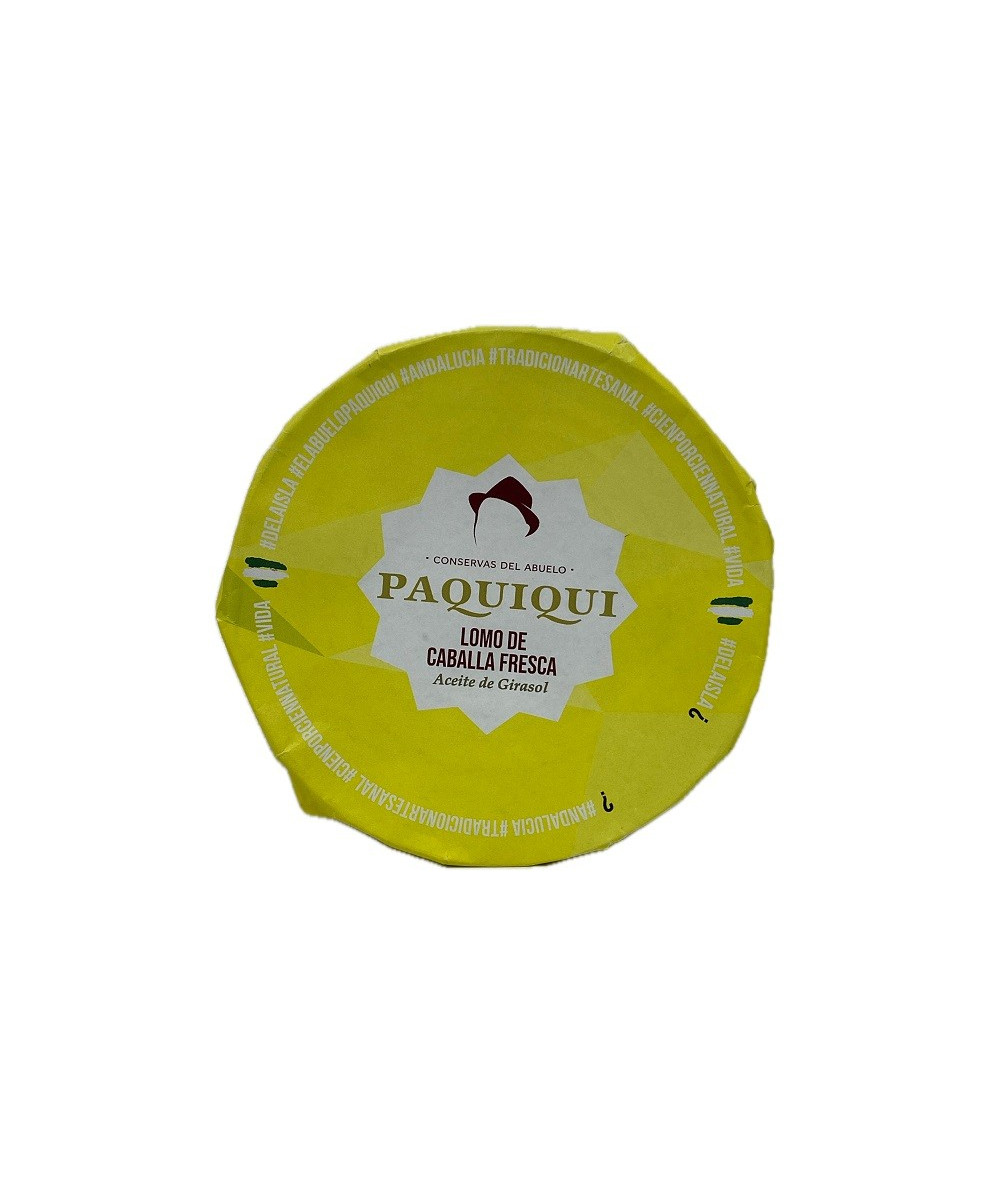 LOMO DE CABALLA FRESCA EN ACEITE DE GIRASOL 255gr CONSERVAS DEL ABUELO