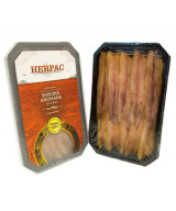 SARDINAS AHUMADAS EN ACEITE BANDEJA 500gr. HERPAC BARBATE