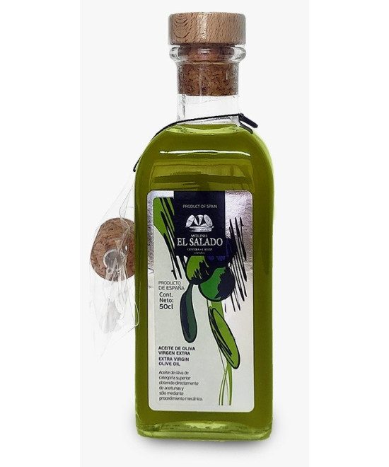 ACEITE DE OLIVA VIRGEN EXTRA 50cl. MOLINO EL SALADO OLVERA CÁDIZ
