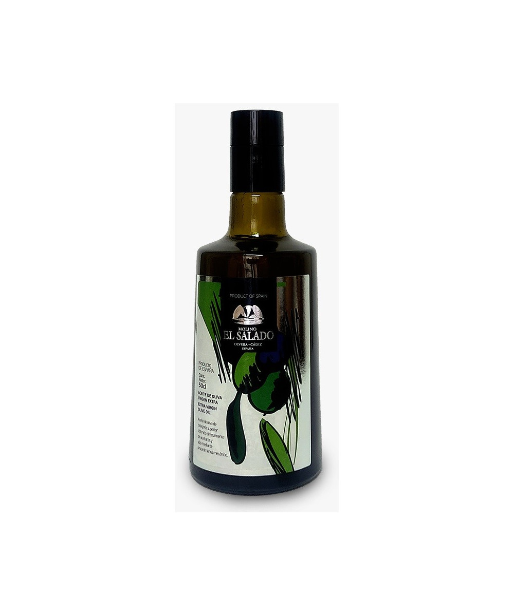 ACEITE DE OLIVA VIRGEN EXTRA 50cl MOLINO EL SALADO OLVERA CÁDIZ