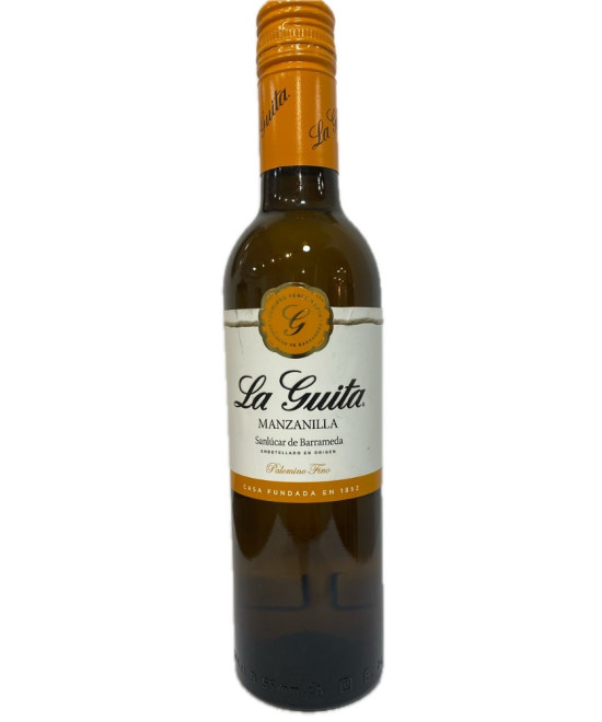 MANZANILLA LA GUITA 37,5 CL – VINO DE SANLÚCAR DE BARRAMEDA, TRADICIÓN DE CÁDIZ