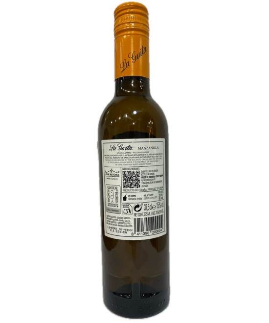 MANZANILLA LA GUITA 37,5 CL – VINO DE SANLÚCAR DE BARRAMEDA, TRADICIÓN DE CÁDIZ