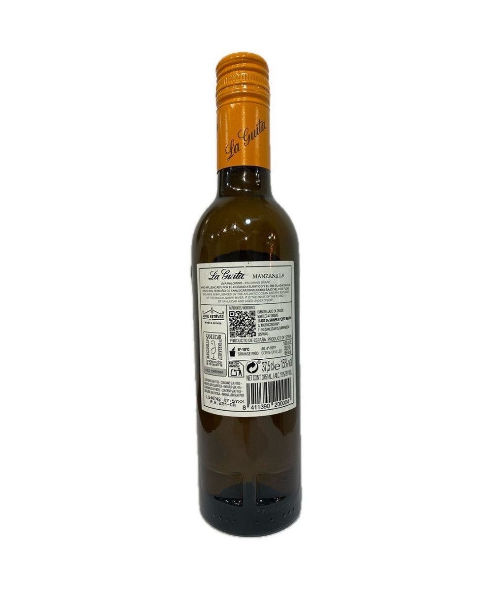 MANZANILLA LA GUITA 37,5 CL – VINO DE SANLÚCAR DE BARRAMEDA, TRADICIÓN DE CÁDIZ