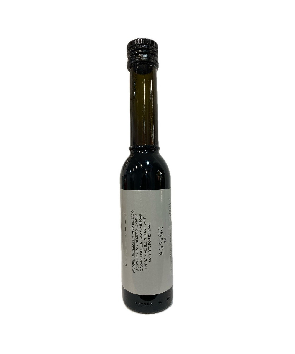 VINAGRE BALSÁMICO CARAMELIZADO PEDRO XIMÉNEZ RUFINO 250 ML – RESERVA 12 AÑOS