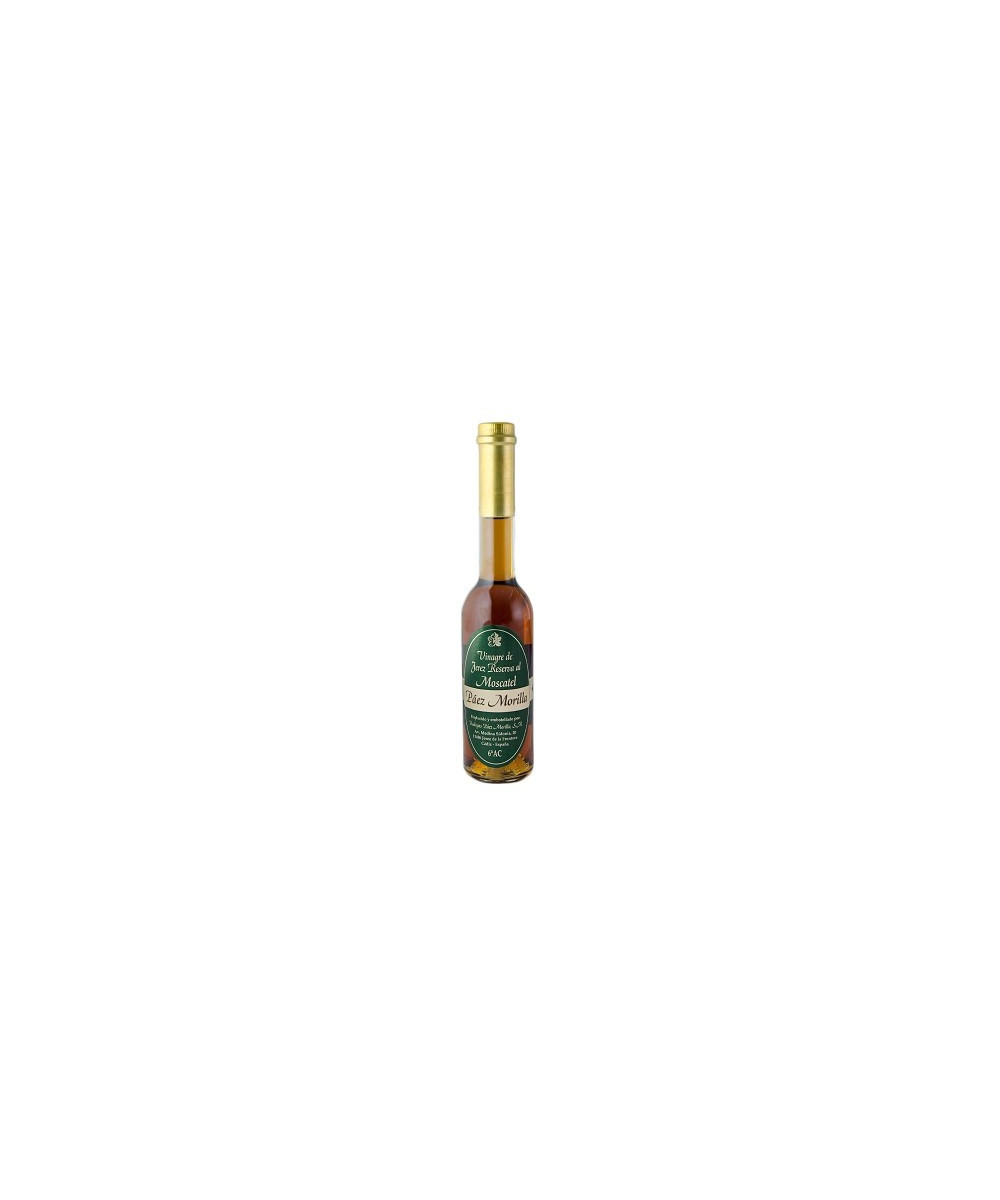 VINAGRE DE RESERVA AL MOSCATEL DE BODEGAS PÁEZ MORILLA 250ML