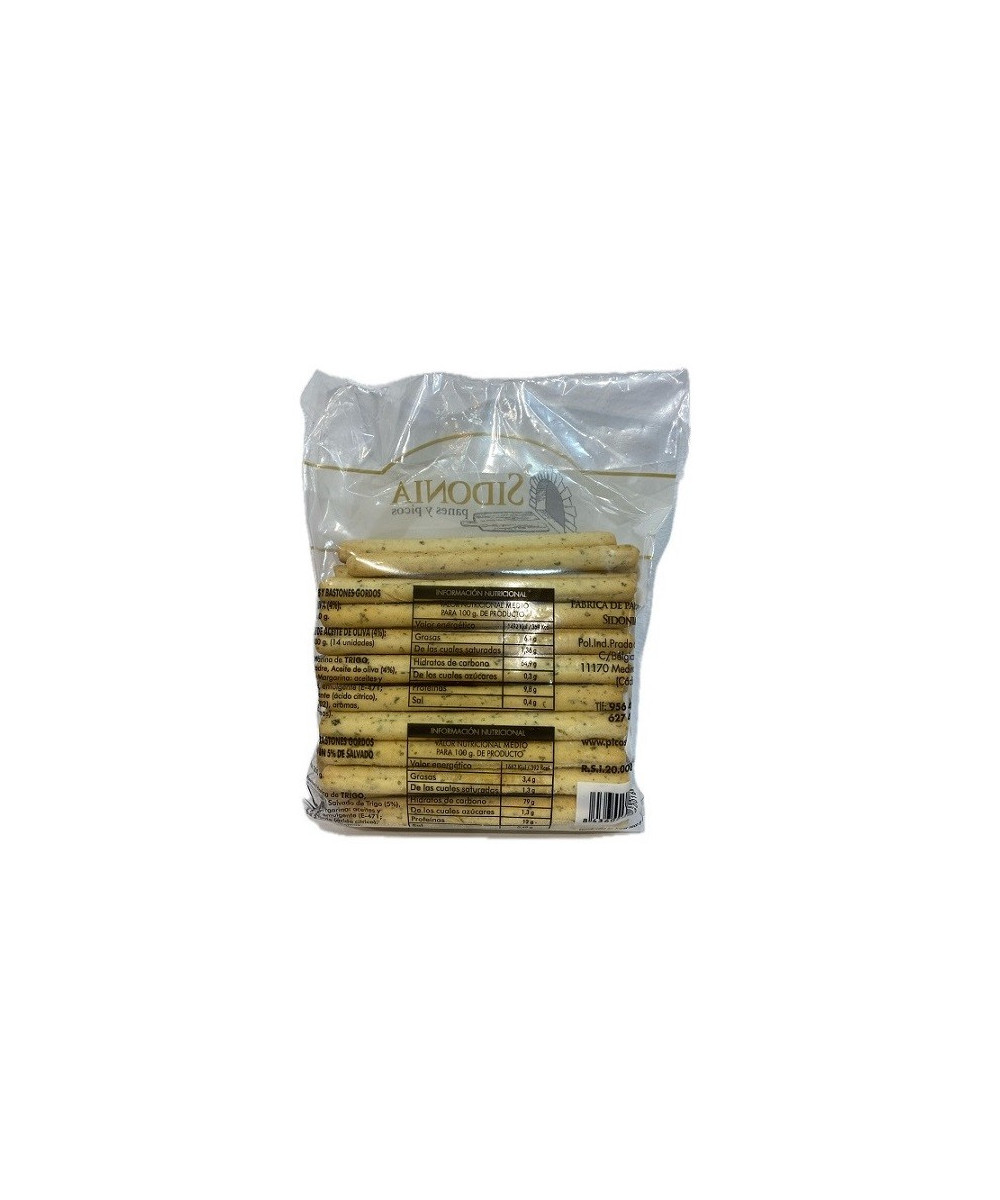 GRISSINIS ARTESANALES CON ALGAS MARINAS 200 G – SABOR ÚNICO DE LA BAHÍA DE CÁDIZ