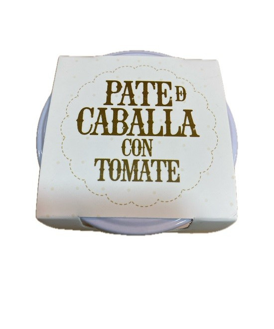 PATÉ DE CABALLA CON TOMATE TARRO 105 gr FELISA GOURMET BARBATE CÁDIZ