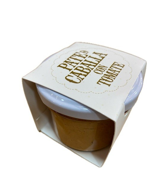 PATÉ DE CABALLA CON TOMATE TARRO 105 gr FELISA GOURMET BARBATE CÁDIZ