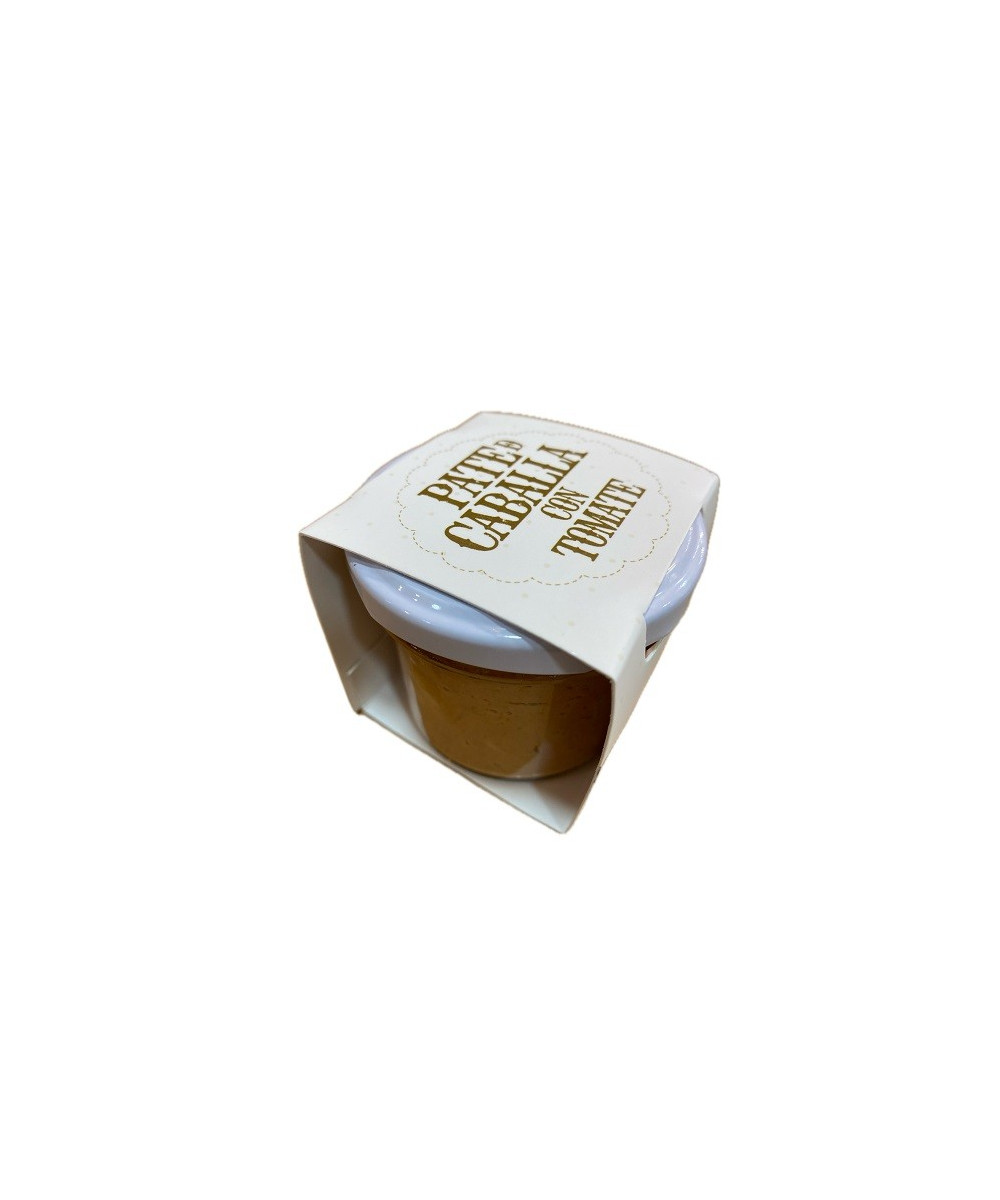 PATÉ DE CABALLA CON TOMATE TARRO 105 gr FELISA GOURMET BARBATE CÁDIZ