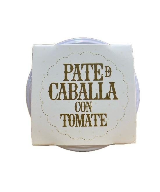 PATÉ DE CABALLA CON TOMATE TARRO 105 gr FELISA GOURMET BARBATE CÁDIZ