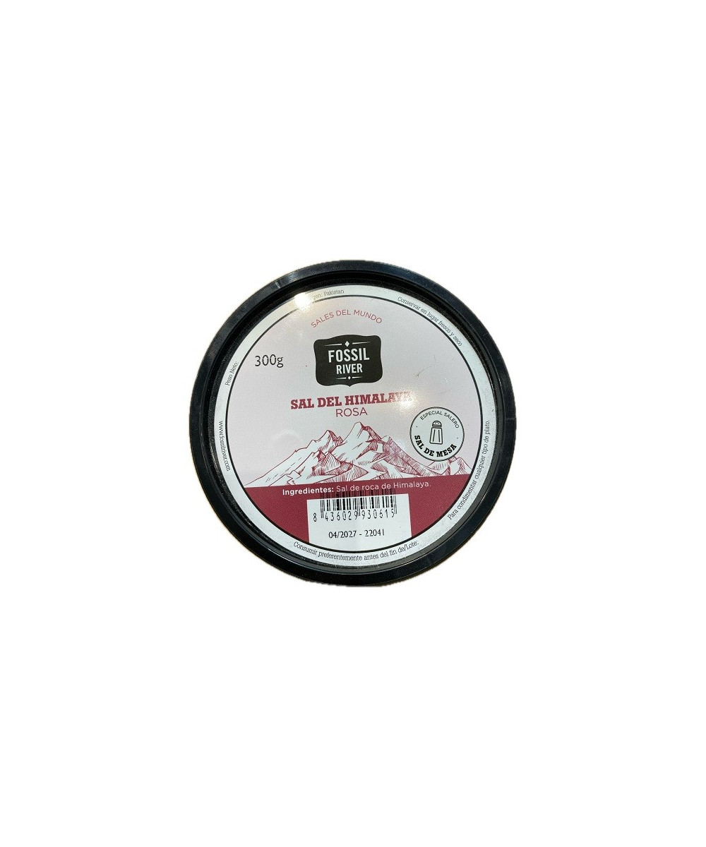 SAL DEL HIMALAYA ROSA FOSSIL RIVER 300 G – SAL GOURMET PREMIUM RICA EN MINERALES