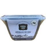 PÉTALOS DE SAL NEGROS FOSSIL RIVER 300 G – SAZONADOR GOURMET PREMIUM CON CARBÓN ACTIVO